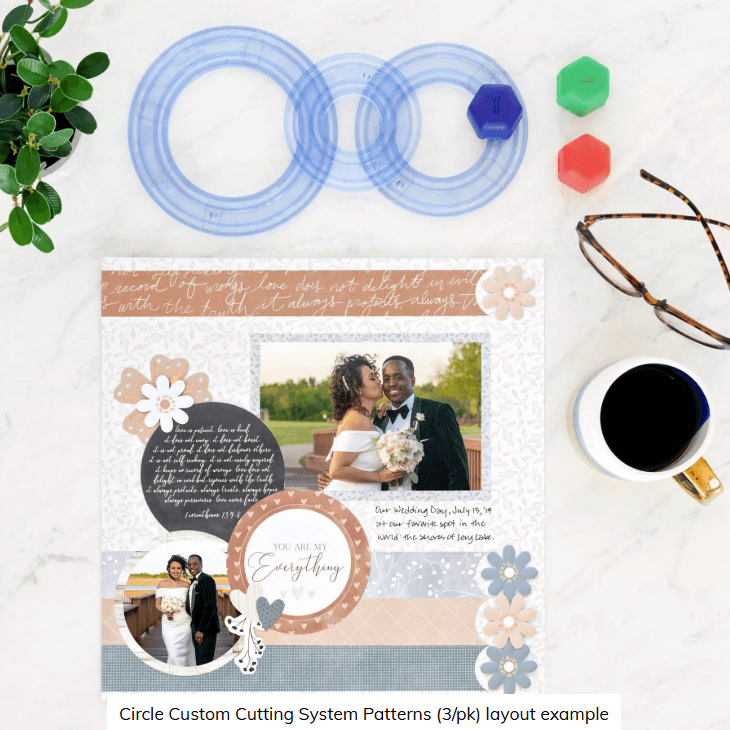 Custom Cutting System Circle Patterns - Creative Memories - Image 2