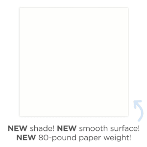 Bright White Solid Cardstock (10/pk)