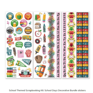 School Dayz Stickers (3 sheets)