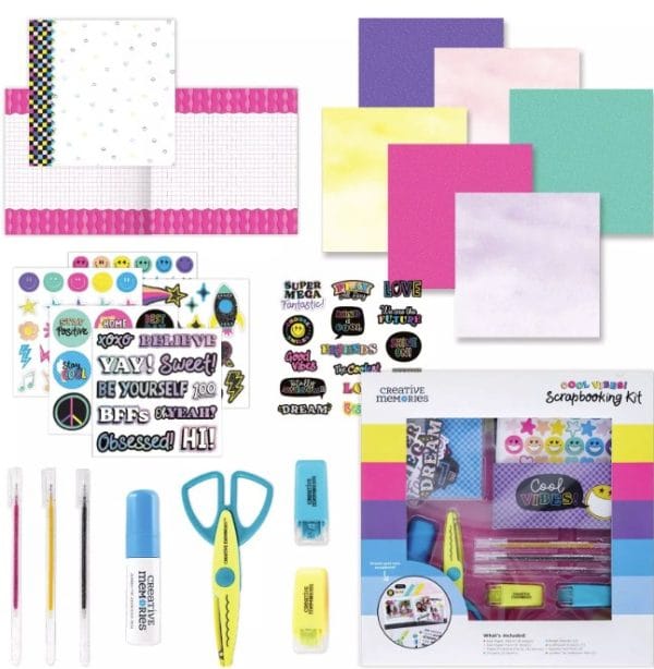creative-memories-cool-vibes-kids-kit-contents