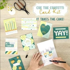Cue the Confetti Card Kit - Creative Memories