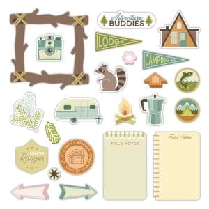 Set Up Camp Embellishments