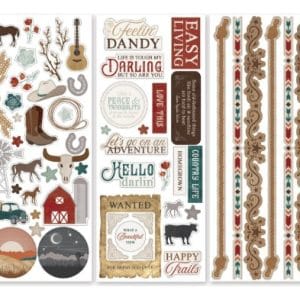Wide Open Places Stickers (3/pk)