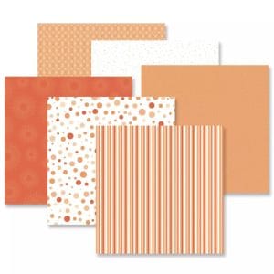 Totally Tonal Tangerine Paper Pack