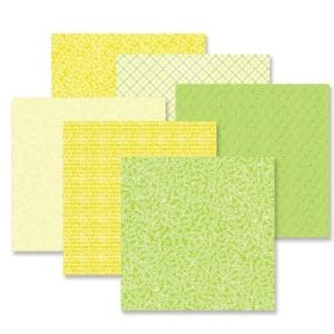 Totally Tonal Yellow & Green Duo Paper & Sticker Bundle