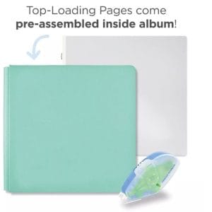 12x12 Caribbean Album with Top-Loading Pages