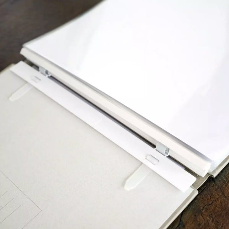 12x12 Pebble Gray Album with Top-Loading Pages - Image 3