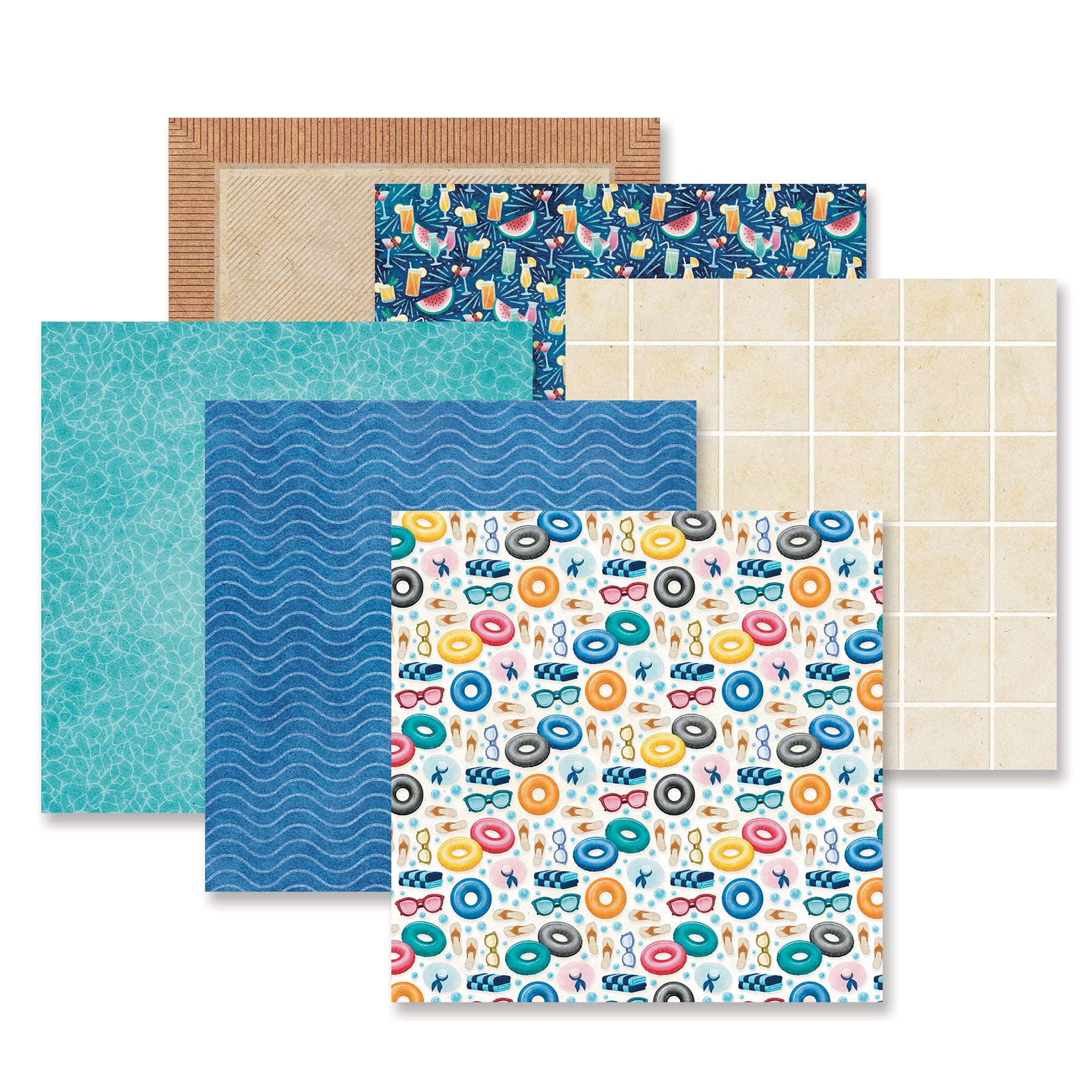 Poolside Paradise Paper Pack - Image 2