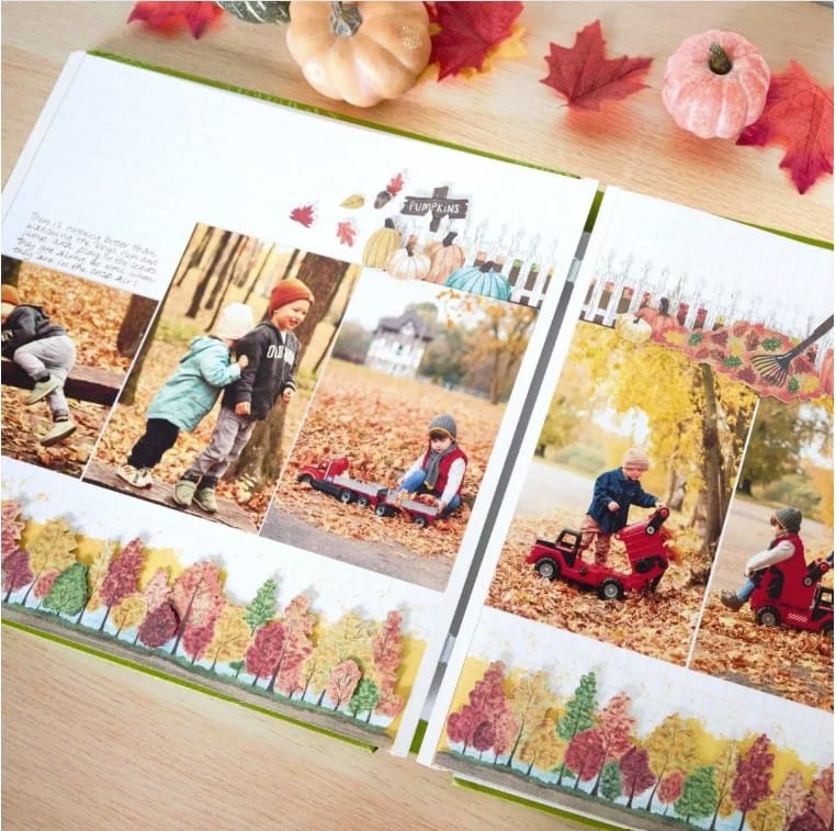 Warm Wishes 12x12 Fast2Fab Refill Pages (16/pk) - Image 2