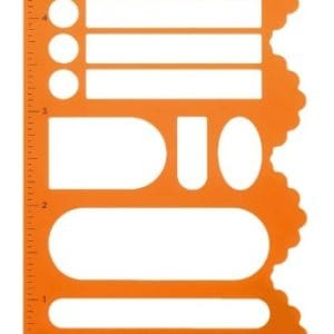 Mini Journal Template - Sunrise Scallop