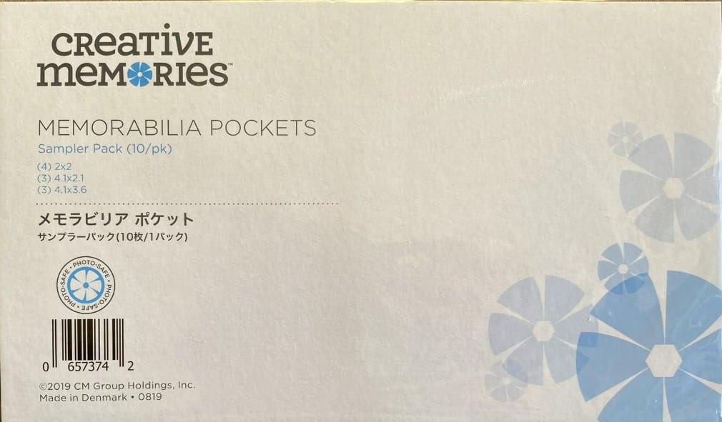 Memorabilia Pockets Sampler Pack